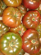 Tomate noire ancienne Bio de France - 500g  (population, non hybride)