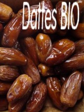 Datte Deglet Nour Bio de Tunisie -250g en sachet