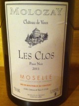 Pinot Noir 2015 Les Clos Château de Vaux-75cl