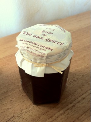 Gelée de vin aux épices 240g (accompagner le chèvre frais) Gelée de vin aux épices 240g (accompagner le chèvre frais)