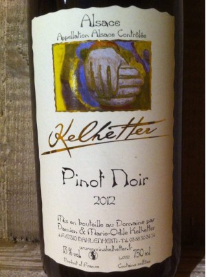 Pinot Noir - Cave Kelhetter en Alsace Pinot Noir - Cave Kelhetter en Alsace