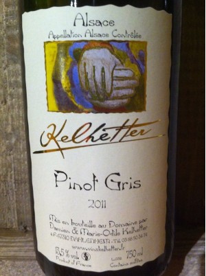 Pinot Gris d'Alsace - Domaine Kelhetter Pinot Gris d'Alsace - Domaine Kelhetter
