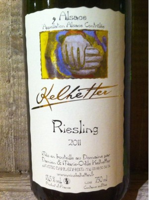 Riesling d'Alsace - Domaine Kelhetter Riesling d'Alsace - Domaine Kelhetter