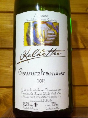 Gewurtztraminer - Domaine Kelhetter Gewurtztraminer - Domaine Kelhetter