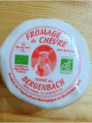 Fromage de chèvre frais Bio d'Alsace- la pièce