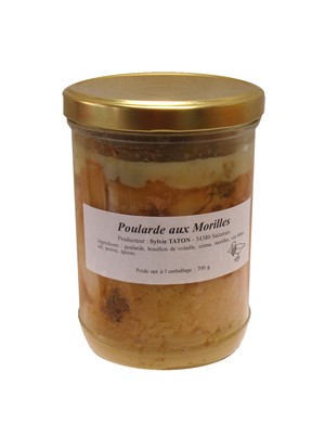 Poularde aux morilles - 700g de Lorraine Poularde aux morilles - 700g de Lorraine