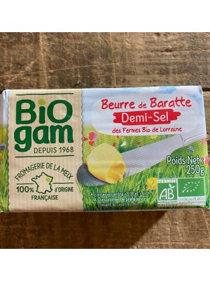 Beurre 1/2 sel Bio France-250g