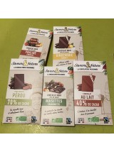 Chocolats Bio transformés en France