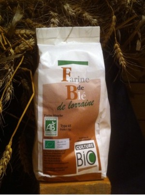 Farine de Blé Bio T65 de Lorraine - 1kg