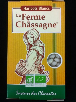 Haricots blancs  Bio ferme de Chassagne-500g