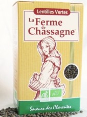 Lentilles vertes Bio Ferme de Chassagne-500g