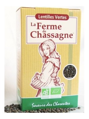 Lentilles vertes Bio Ferme de Chassagne-500g