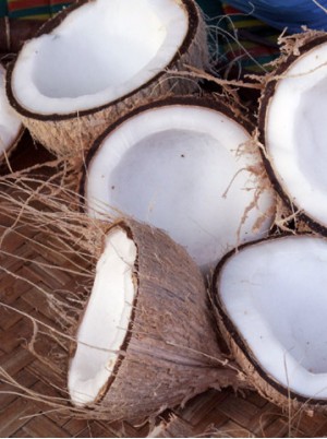 Noix de Coco Bio de C&ocirc;te d'Ivoire - la pi&egrave;ce