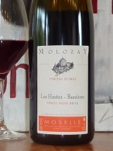 Pinot Noir  Hautes Bassières Château de Vaux  -75cl