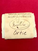 Savon au lait d'ânesse à l'ortie 140g