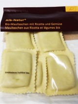 Raviolis Maultaschen frais à l'épeautre et lentilles Bio -280g (Vegan)