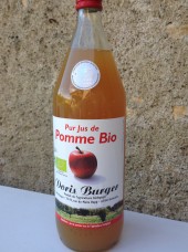 Pur jus de Pomme Bio d'Alsace non filtré- 1L 