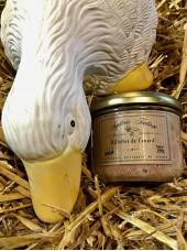 Rillettes artisanales de canard 180g- de Lorraine