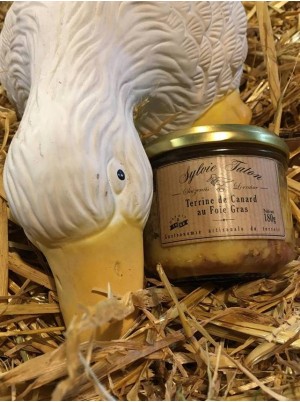 Terrine de canard avec 30% de foie gras-180g
