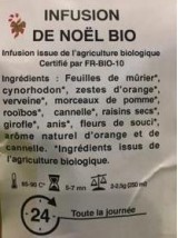 Infusion de Noël Bio -100g
