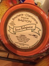 Sauce bolognaise Boucherie Baston -460g