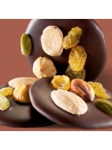 Mendiants au chocolat Noir Bio France-125g 