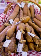 Saucisson séché, NON fumé de Lorraine-la pièce de 300g