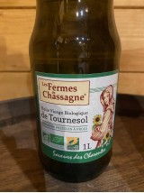 Huile de Tournesol Chassagne Bio France -1L