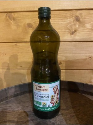 Huile de Tournesol Chassagne Bio France -1L