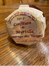 confiture de myrtille sauvage artisanale de Lorraine-240g