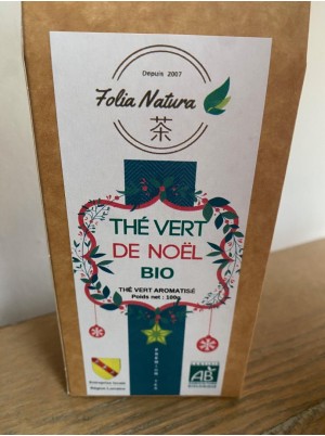 Thé vert Bio de Noël-100g