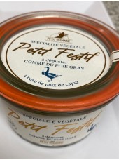 LE PETIT FESTIF Bio Végan- alternative végétale au foie gras-pot en verre 140g