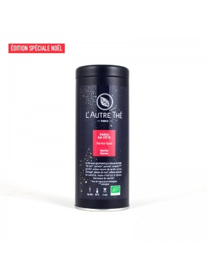 Paris en Fête Bio- boite métal 85g (Thé noir bio Vanille - Épices)