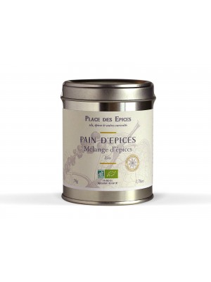 Mélange pain d'épices Bio- boîte métal 50g (Place des épices)