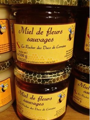 Miel liquide de fleurs sauvages de Lorraine- 500g Miel liquide de fleurs sauvages de Lorraine- 500g