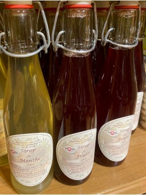 Sirop de Menthe artisanal de Lorraine-24cl