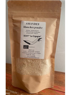 Poudre d'amanches blanches Bio Italie-200g