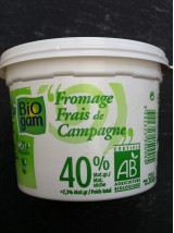 Fromage frais de Campagne 40%