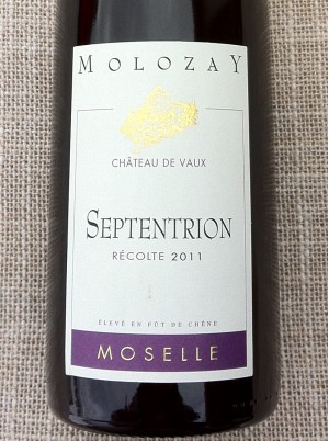 Vin blanc de Moselle Septentrion Château de Vaux-75cl