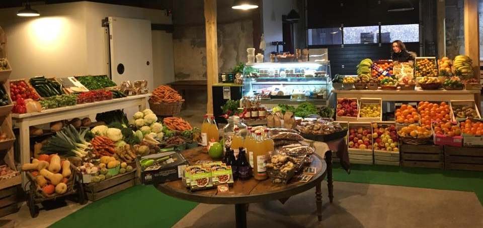 Livraison à domicile, drive et vente au détail de fruits et légumes bio, produits fermiers, épicerie Bio